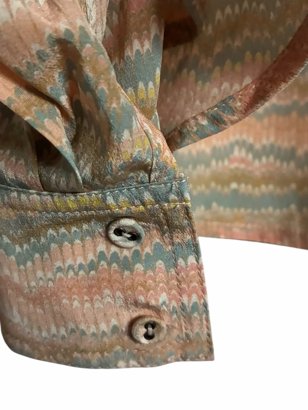 Ulla Johnson Multi Dari Silk Blouse – Size 2 NWOT